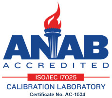 Acreditada ANAB ISO/IEC 17025 - Calibration Laboratory